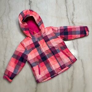 CAT & JACK • Plaid Hooded Jacket - Baby 18M